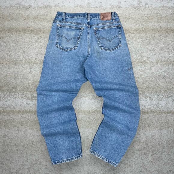 Levi's Other - Vintage 90s Levis Jeans 540 36x30 Relaxed Light Wash Made in USA Denim Brown Tab
